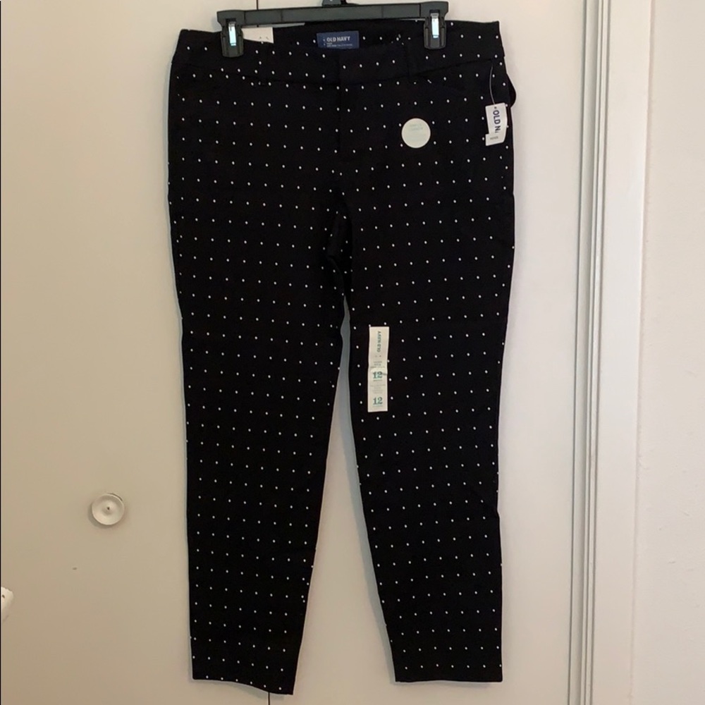 Black ankle pants
